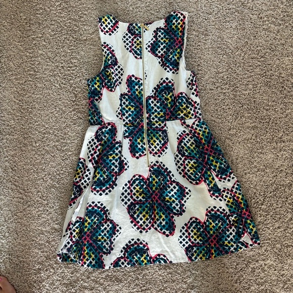 Kaari Blue Fit & Flare Dress – Size 14 - Picture 2 of 3